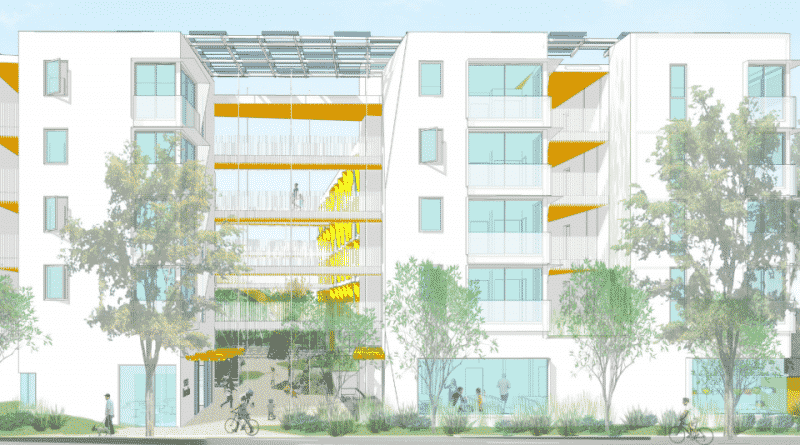 In Santa Monica will build a budget apartment complex