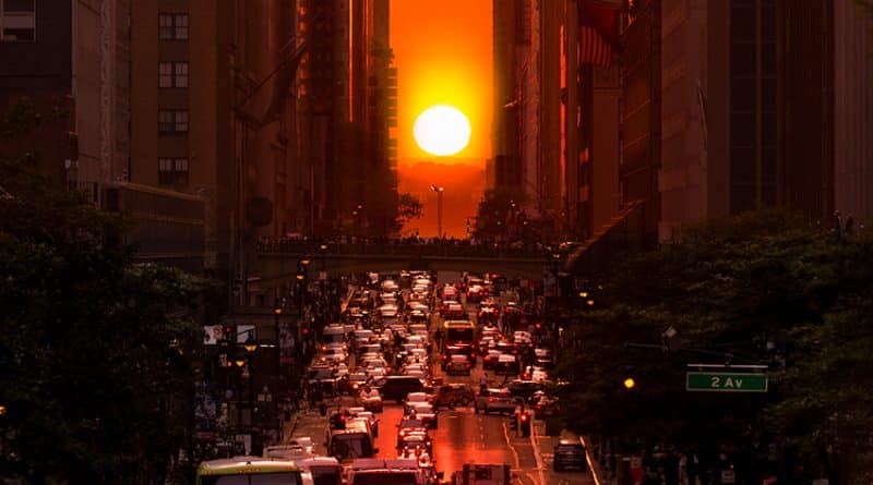 Manhattanhenge: what it is and what it eats