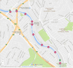 Memorial Day on the river Los Angeles open areas for active recreation