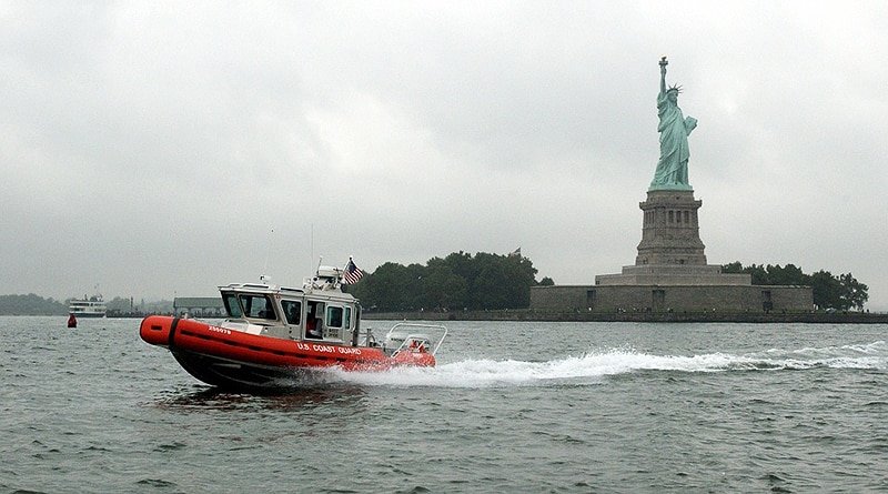 Next to Liberty Island was hit by hydrocyclone