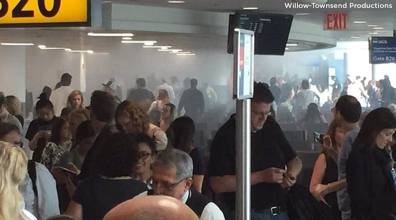 The fire in the restaurant of JFK
