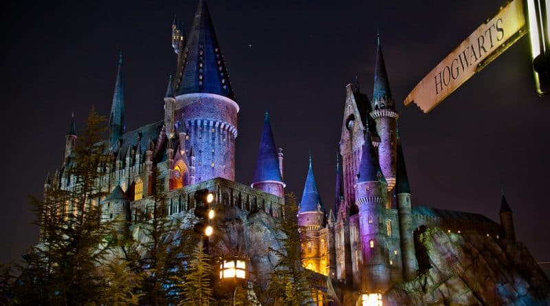 The Universal Studios has launched a Grand light show in honor of the anniversary of Harry Potter