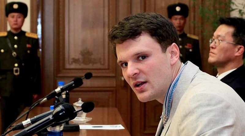 An American student returning from North Korea in a coma, died