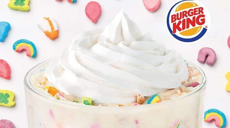 In Burger King there was the rainbow cocktail with cereal