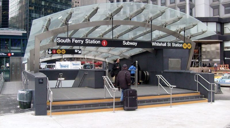 The South Ferry station opens 5 years after hurricane sandy