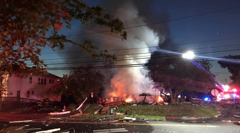 In new Jersey blew up the house (photos, video)