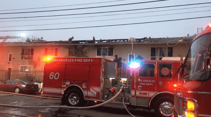 Dozens of people remained without a roof over my head the fire in Los Angeles