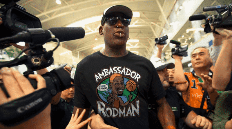 Ex-basketball player Dennis Rodman had a great time in North Korea