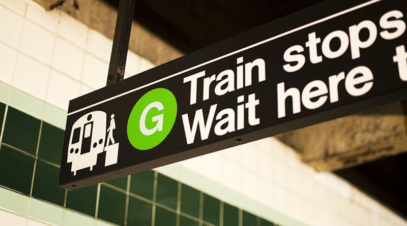 MTA: the G-trains stopped going between Brooklyn and Queens night