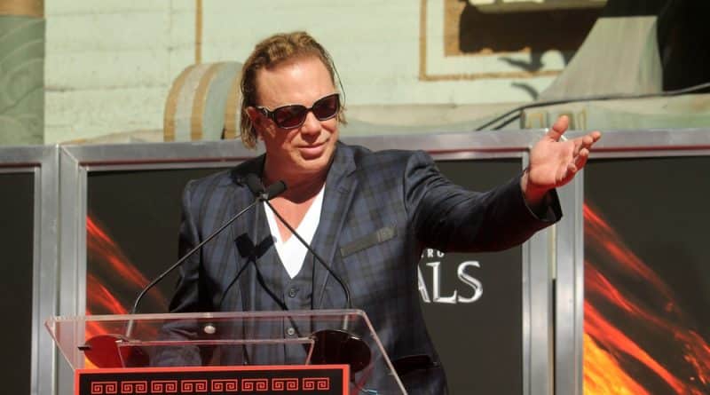 Mickey Rourke accused of evading rent