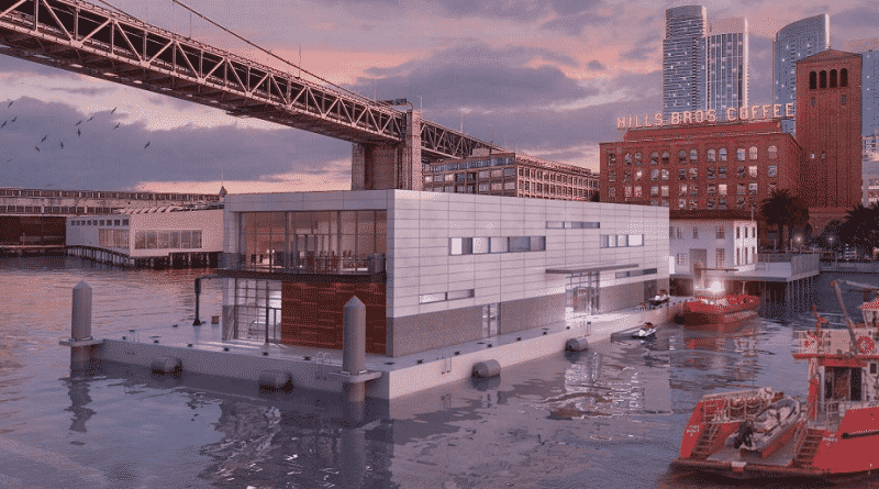 In San Francisco will appear floating fire station