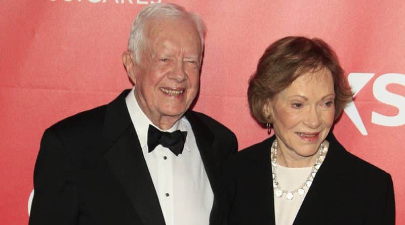 Former President Carter hospitalized in Canada