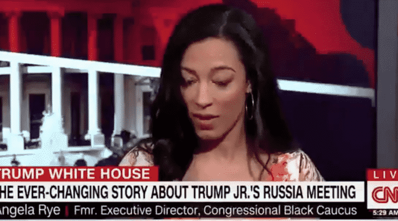 Commentator CNN refused to call trump President