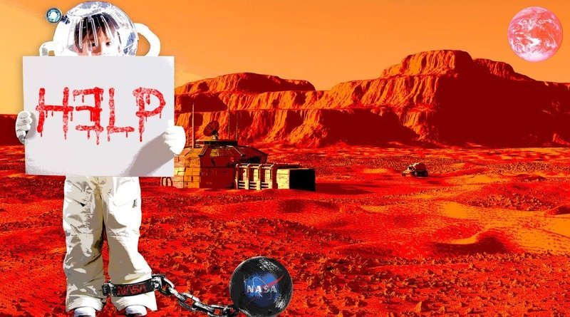 NASA denies that keeps child slaves on Mars