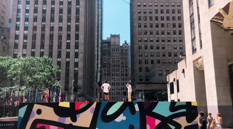Dancer at Rockefeller Center will replace a temporary mural