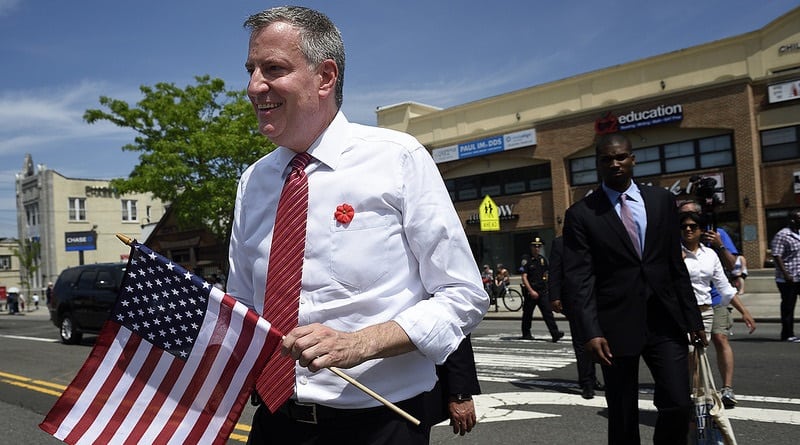 De Blasio will join protesters at the G-20 summit in Germany