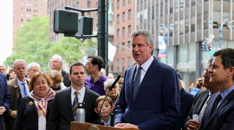 De Blasio will have to deal with beggars «aggressive and creative»
