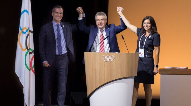 The Olympic games in 2024 and 2028 will be held in Los Angeles and Paris