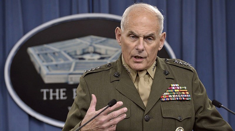 The white house: office of Primus «gave» John Kelly