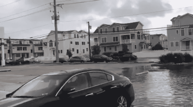 Flooding, high surf and Riptide — the consequences of the storm in new Jersey