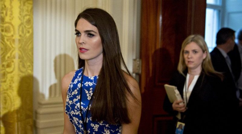 Hope Hicks appointed interim Director of White House communications