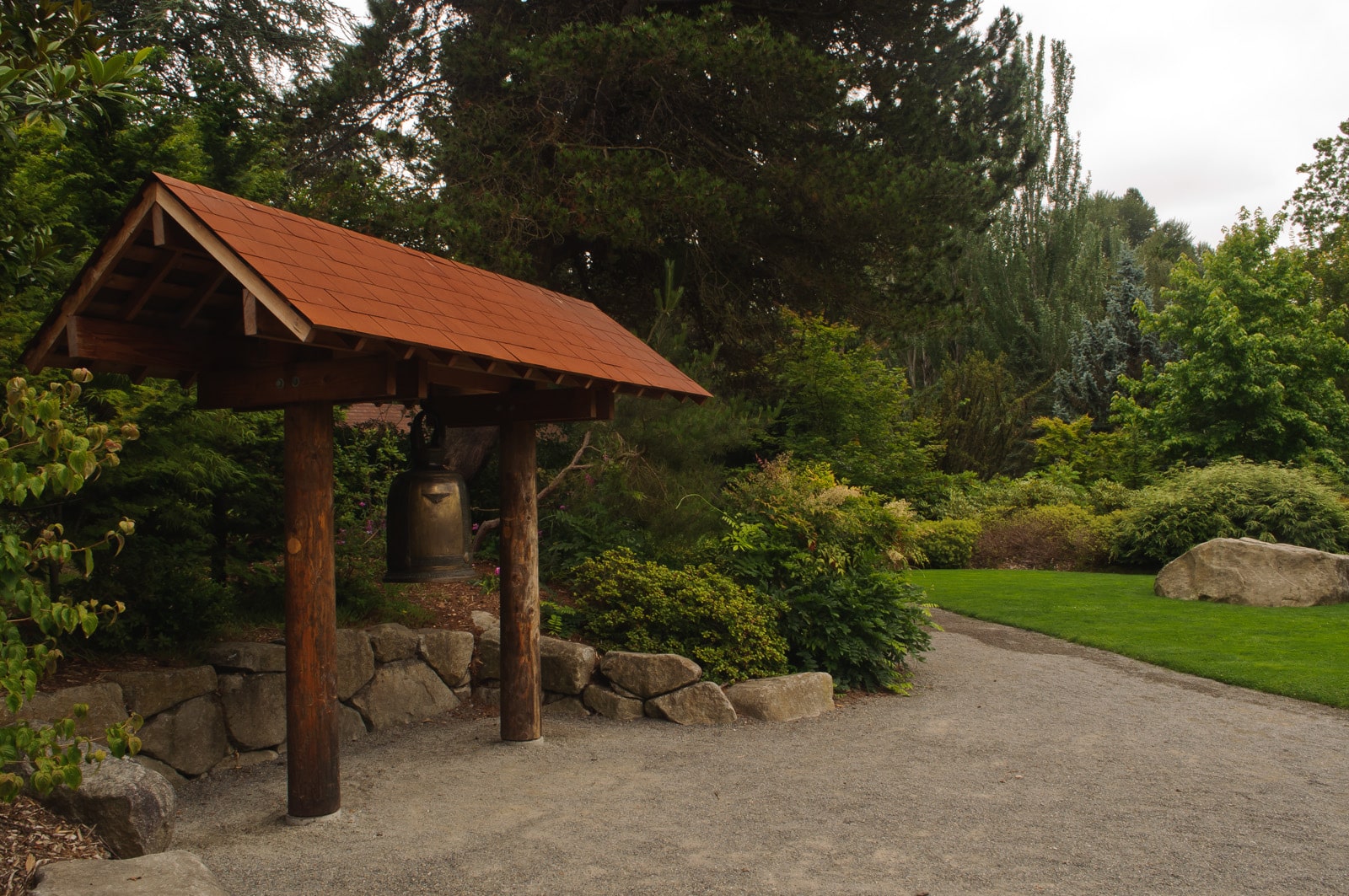 Traveling in USA: the Kubota garden, Seattle, Washington