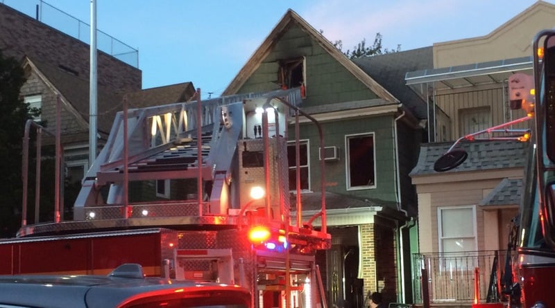 Night fires in Brooklyn and new Jersey claimed the lives of three people (photo)