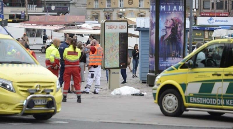 A man in Finland, attacked the passers-by: two dead