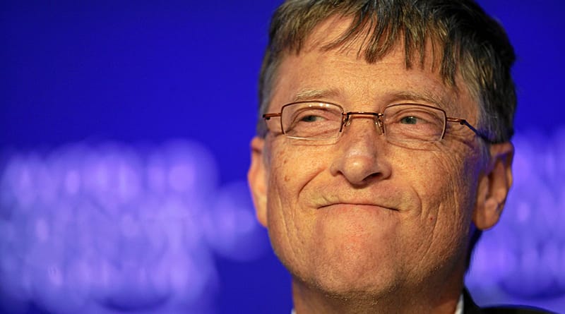 Bill gates made the largest contribution to the charity over the last 17 years