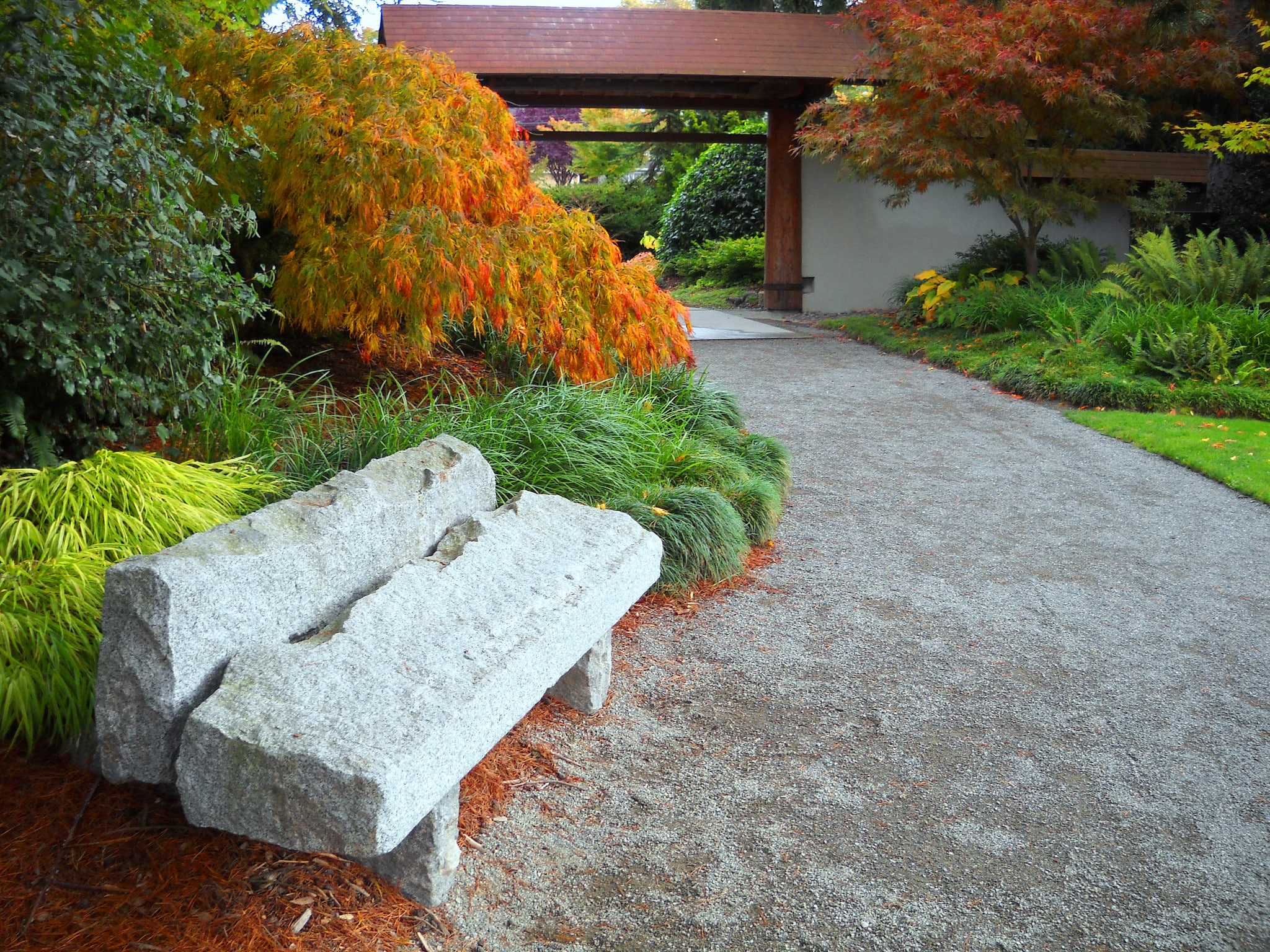 Traveling in USA: the Kubota garden, Seattle, Washington