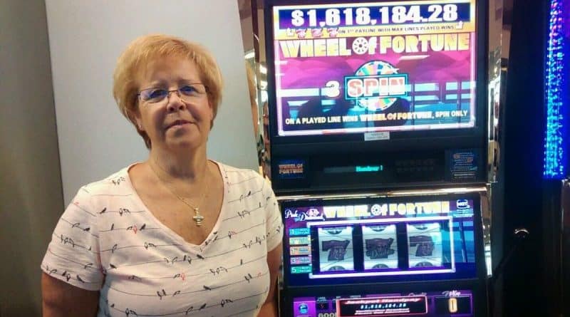 A woman won $ 1.6 million at the airport in Las Vegas