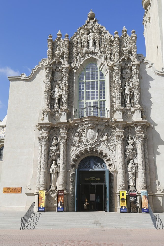 Traveling in USA: the Museum of man, San Diego, CA