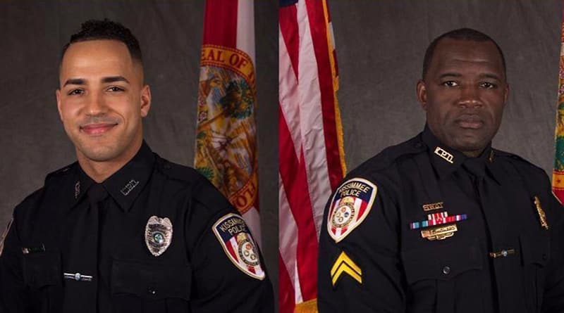 In Florida shot and killed two police officers, two others injured