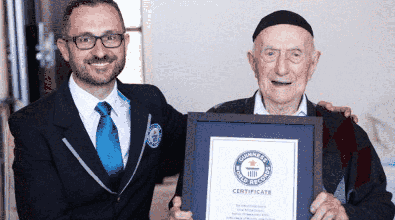 The oldest man in the world died at the age of 113 years