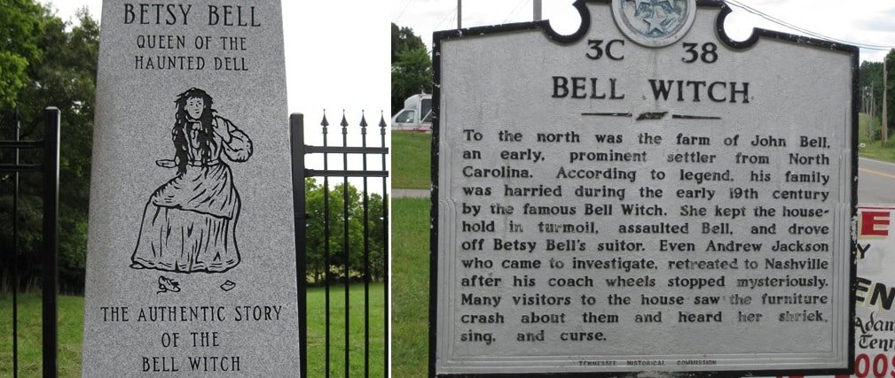Traveling the USA: cave bell witch Adams, Tennessee