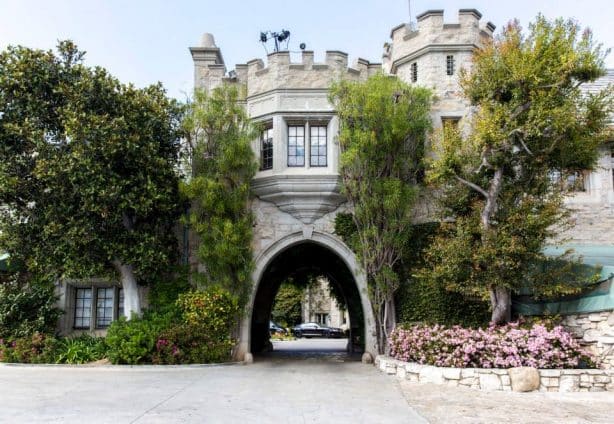 What is the famous estate of Hugh Hefner?