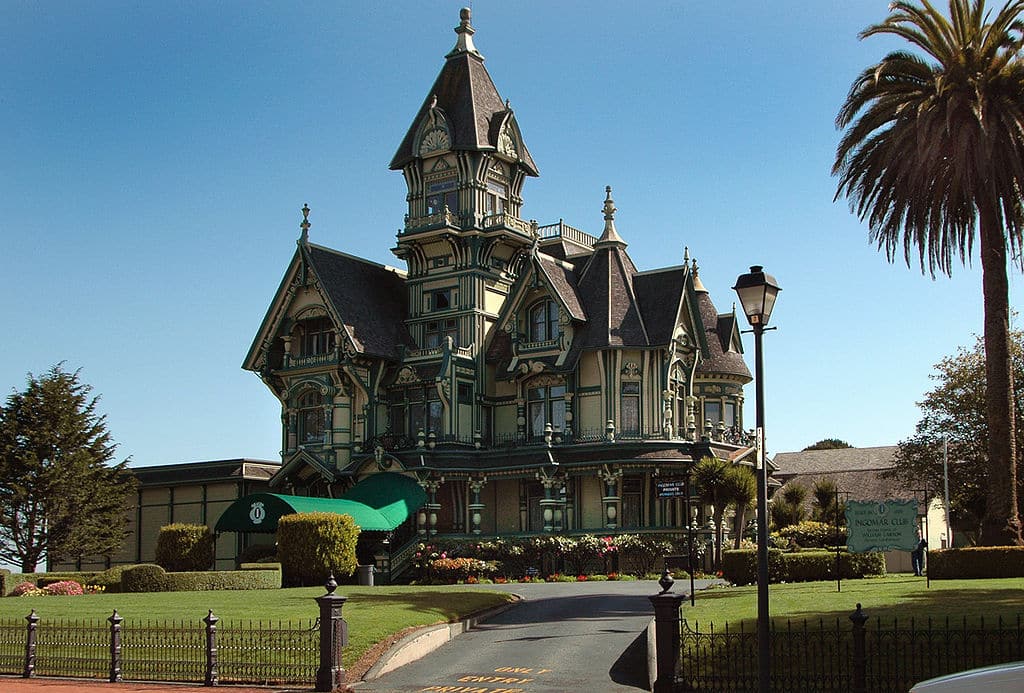 Traveling in USA: the Carson mansion, Eureka, California