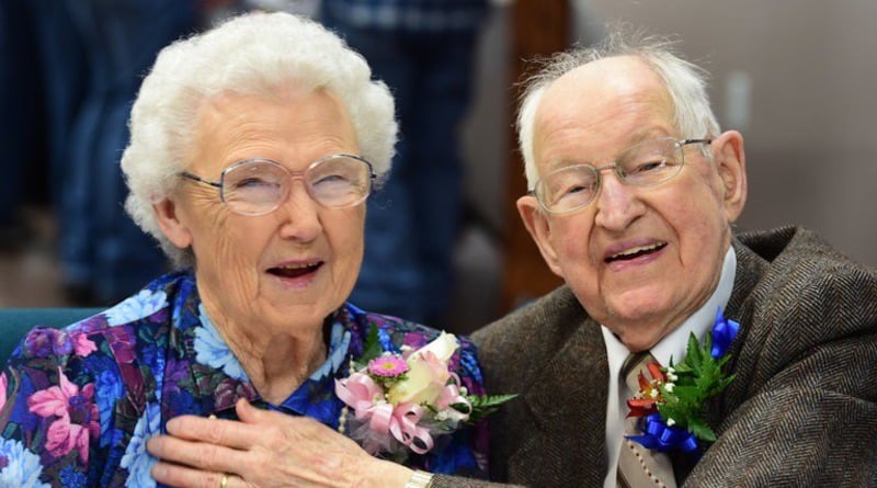 Harvey and Irma — not only hurricanes, but also a couple who have been together for 75 years