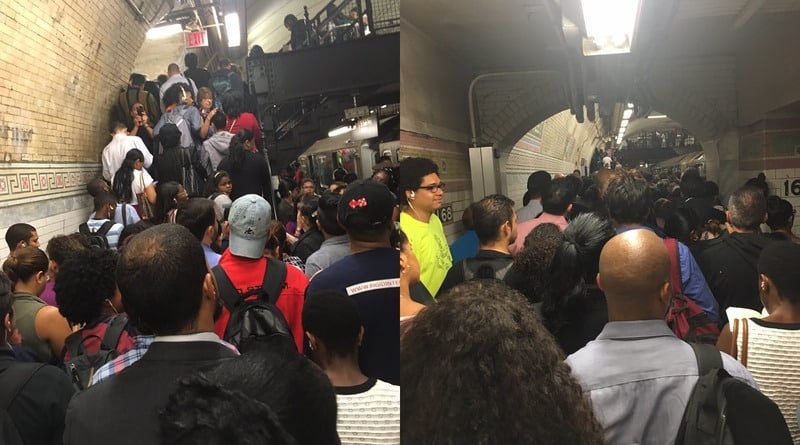 In the subway of new York- another collapse (photos, video)