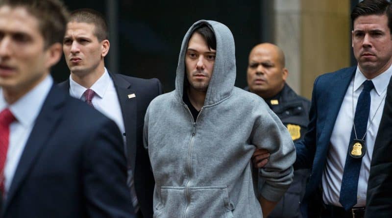 «The most hated man of the USA» by Martin Shkreli was put into custody because of a post