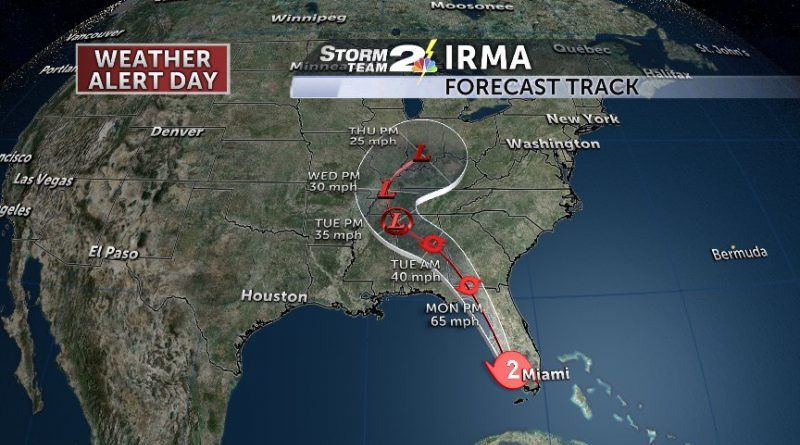 Because Irma in all districts of Georgia declared a state of emergency