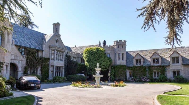 What is the famous estate of Hugh Hefner?