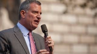 De Blasio believes that he is so worthy of a parade