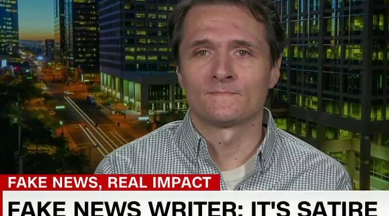 The author of the fake news about trump and Obama found dead