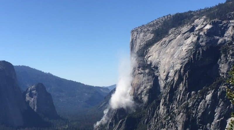 A crash in Yosemite national Park: 1 dead, 1 wounded