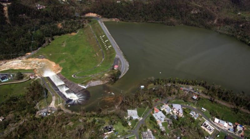 A dam in Puerto Rico can completely break the island asks for help