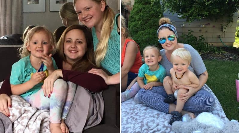 The woman refused cancer treatment to give birth to a sixth child