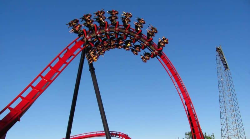 In Six Flags roller coaster will set record size