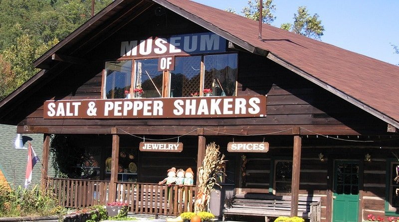 Traveling in USA: the Museum of salt and pepper shakers in Tennessee