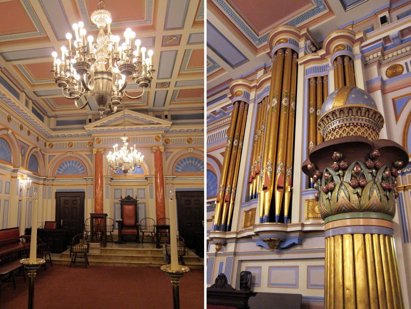 Traveling in USA: the Masonic Lodge in new York